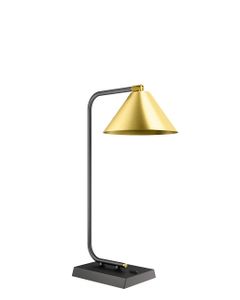 Artinox - Denver Tafellamp zwart goud