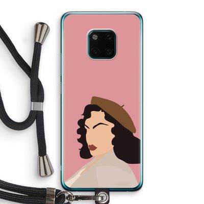 Confidence: Huawei Mate 20 Pro Transparant Hoesje met koord