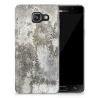 Samsung Galaxy A3 2016 | TPU | Siliconen hoesje | Beton Print