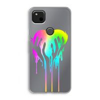 Hold My Heart: Google Pixel 4a Transparant Hoesje