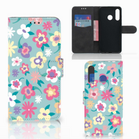 Huawei P30 Lite (2020) Hoesje Flower Power