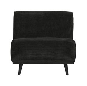 BePureHome Bank 'Statement' 1-zits Element, Rib, kleur Graphite