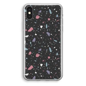 Terrazzo N°16: iPhone XS Transparant Hoesje