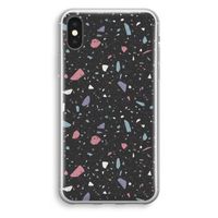Terrazzo N°16: iPhone XS Transparant Hoesje