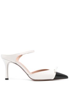 Malone Souliers mules Blythe 80 mm en cuir - Blanc