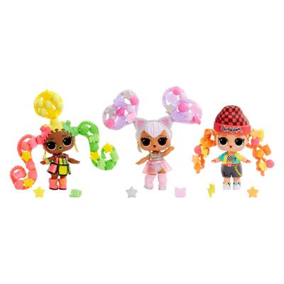 L.O.L. surprise hair beads speelfiguur in bal