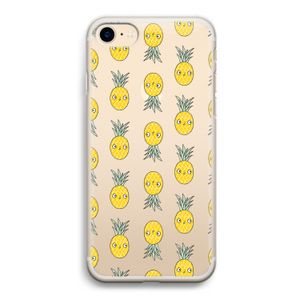 Ananas: iPhone 7 Transparant Hoesje