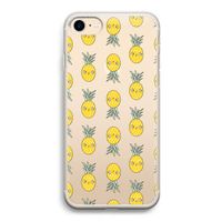 Ananas: iPhone 7 Transparant Hoesje