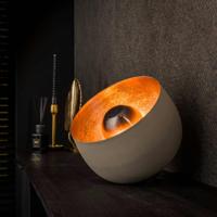 LifestyleFurn Tafellamp 'Ronnita' Naturel Grey, Ø28cm