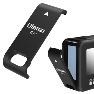 Ulanzi G9-3 batterijklep kunststof met oplaadaansluiting voor GoPro Hero 9 / Hero 10 / Hero 11