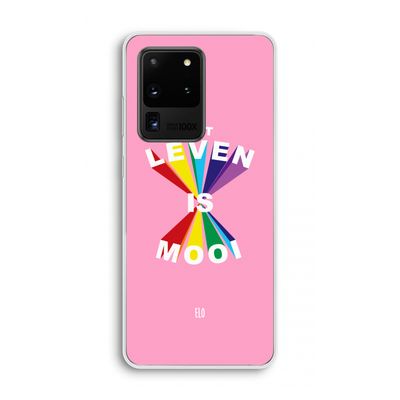 Het Leven Is Mooi: Samsung Galaxy S20 Ultra Transparant Hoesje