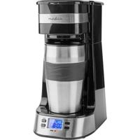 Nedis KACM310FBK Koffiezetapparaat Zwart, Zilver Timerfunctie