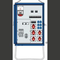 AS Schwabe V-E 1 55 kVA Bouwstroomverdeler 61841 400 V 80 A AS Schwabe V-E 1 55 kVA Bouwstroomverdeler 61841 400 V 80 A