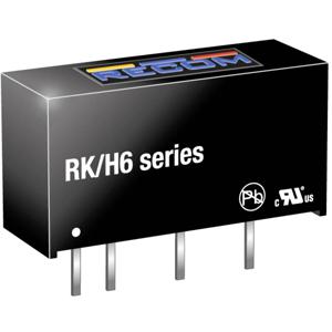 RECOM RK-2415S/H6 DC/DC-converter, print 15 66 mA 1 W Aantal uitgangen: 1 x Inhoud 1 stuk(s)