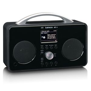 Lenco PIR-645BK radio Draagbaar Digitaal Zwart