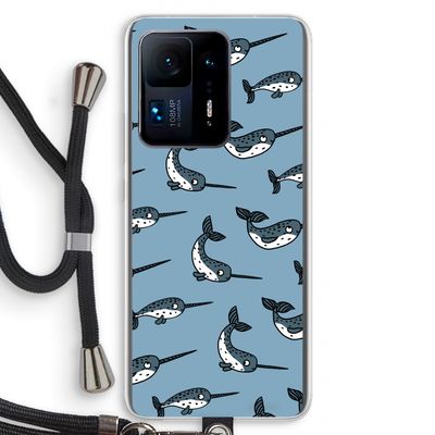 Narwhal: Xiaomi Mi Mix 4 Transparant Hoesje met koord