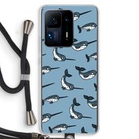 Narwhal: Xiaomi Mi Mix 4 Transparant Hoesje met koord