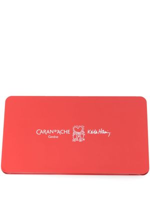 Caran d'Ache boite de crayons de couleur Keith Haring - Rouge
