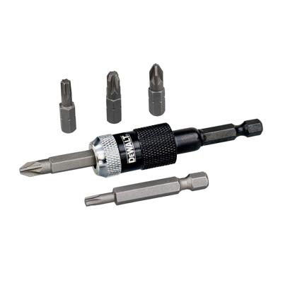 DeWALT DT71514 IMPACT Compact rapid schroefbitadapter + bits