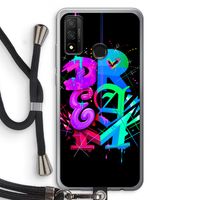 Dream: Huawei P Smart (2020) Transparant Hoesje met koord