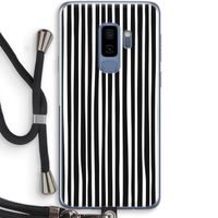 Stripes: Samsung Galaxy S9 Plus Transparant Hoesje met koord