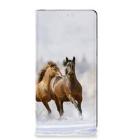 Motorola Edge 40 Pro Hoesje maken Paarden