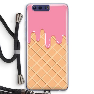 Ice cream: Honor 9 Transparant Hoesje met koord