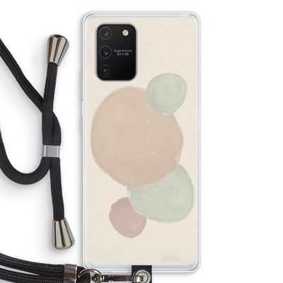 Geo #9: Samsung Galaxy S10 Lite Transparant Hoesje met koord
