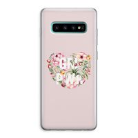 GRL PWR Flower: Samsung Galaxy S10 Plus Transparant Hoesje