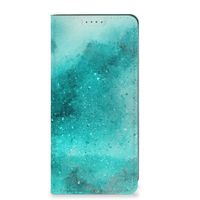 Bookcase Google Pixel 7A Painting Blue