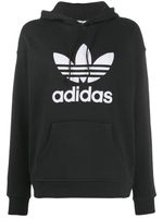 adidas sweat à capuche Trefoil - Noir - thumbnail