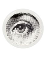 Fornasetti plateau "Occhio" - Blanc - thumbnail