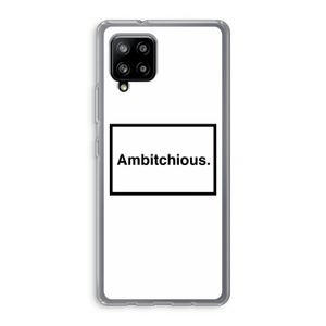 Ambitchious: Samsung Galaxy A42 5G Transparant Hoesje