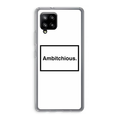 Ambitchious: Samsung Galaxy A42 5G Transparant Hoesje