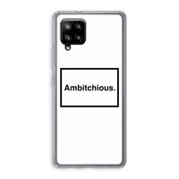 Ambitchious: Samsung Galaxy A42 5G Transparant Hoesje