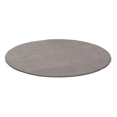 Leen Bakker - Vloerkleed Lilly - Ø160 Cm - Polyester - Grijs