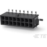 TE Connectivity 1-1586842-6 Male header, inbouw (standaard) Inhoud: 1 stuk(s) Tape on Full reel
