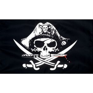 Piratenvlag Crossed sabres   -