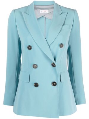 Alberto Biani blazer à boutonnière croisée - Bleu