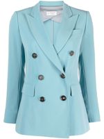 Alberto Biani blazer à boutonnière croisée - Bleu