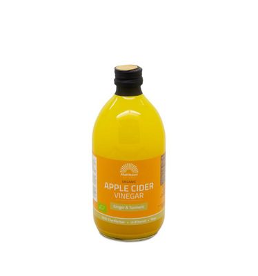 Apple cider vinegar ginger&turmeric appelazijn bio