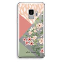 Sweet heaven geometrics: Samsung Galaxy S9 Transparant Hoesje