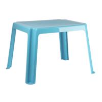 Plasticforte Kindertafel - kunststof - lichtblauw - 55 x 66 x 43 cm - camping - tuin - tafeltje