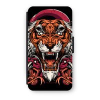 Tiger and Rattlesnakes: iPhone X Flip Hoesje