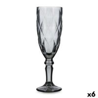 Champagneglas Quid Maia Blauw Glas 165 ml (6 Stuks)