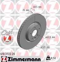 Remschijf Coat Z 610372220