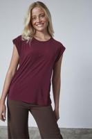 Sisters Point T-shirt Low-a | Deep Bordeaux