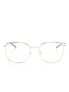 Gucci Eyewear lunettes de vue à monture carrée - Or