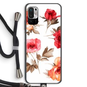 Roosjes: Xiaomi Redmi Note 10 5G Transparant Hoesje met koord