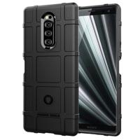 Volledige dekking schokbestendig TPU Case voor Sony Xperia XZ4/Xperia 1 (zwart)